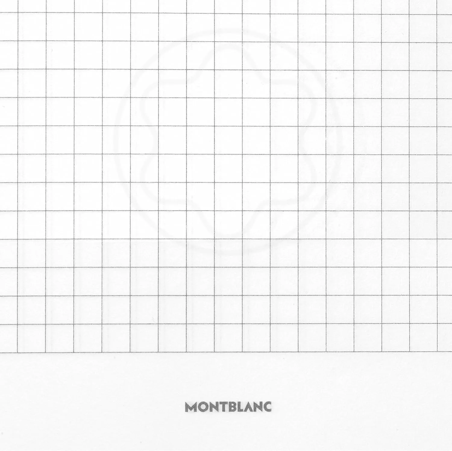 Montblanc Notebook Indigo Squared #146 Fine Stationery 113639 – Elegant Journal with Leather Binding and Quadrille Pages – 1 x (5.9 x 8.2 in.)