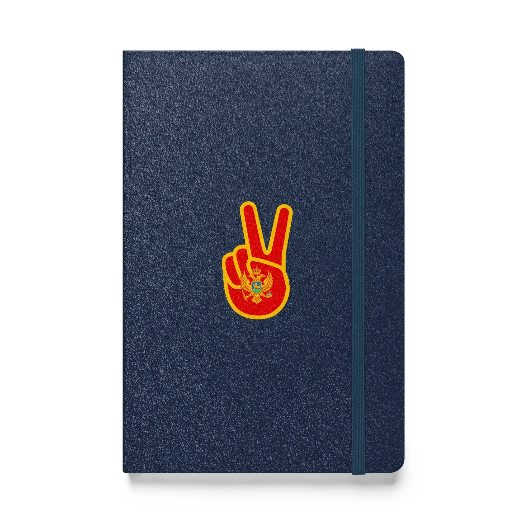 Montenegrin Peace Flag Hardcover Notebook
