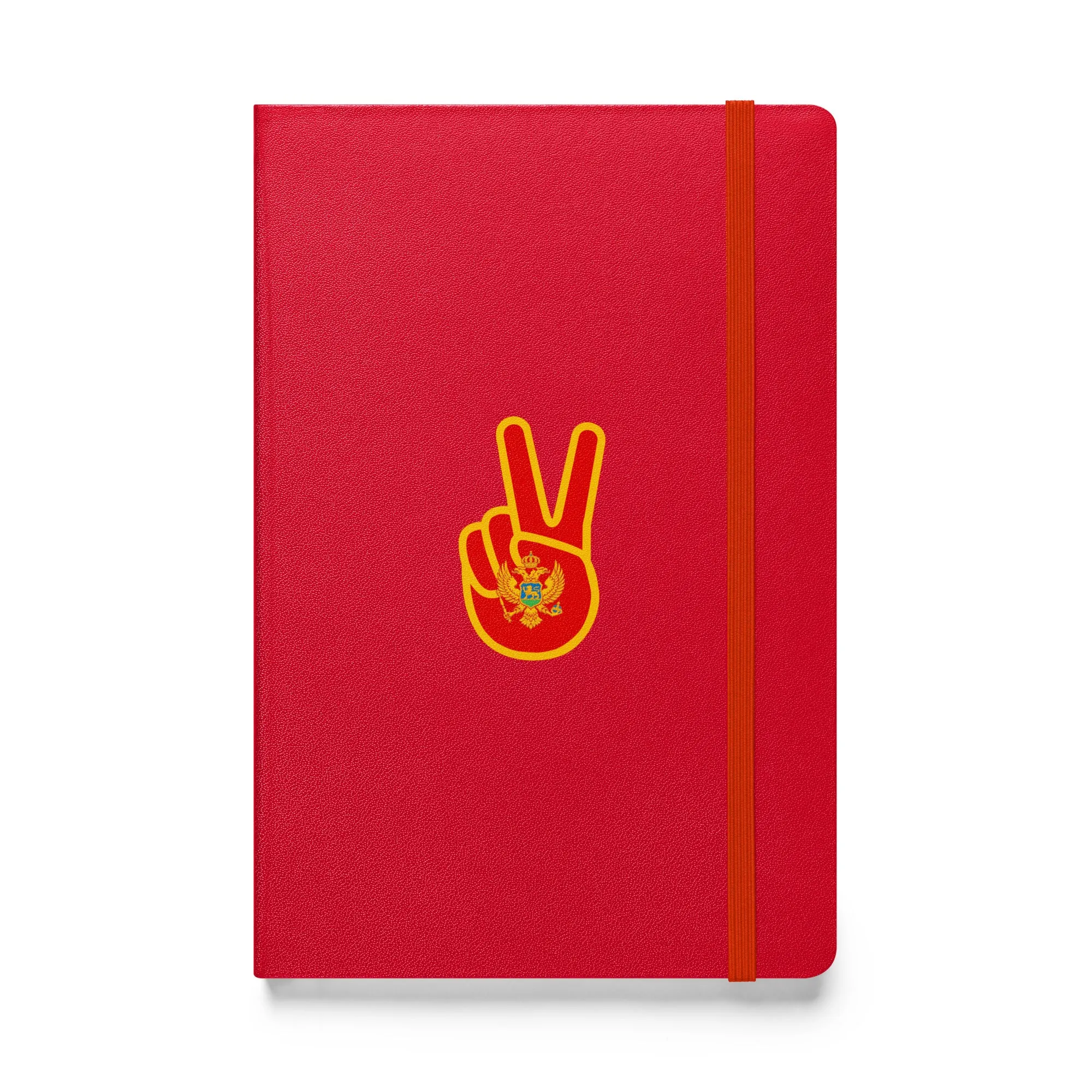 Montenegrin Peace Flag Hardcover Notebook