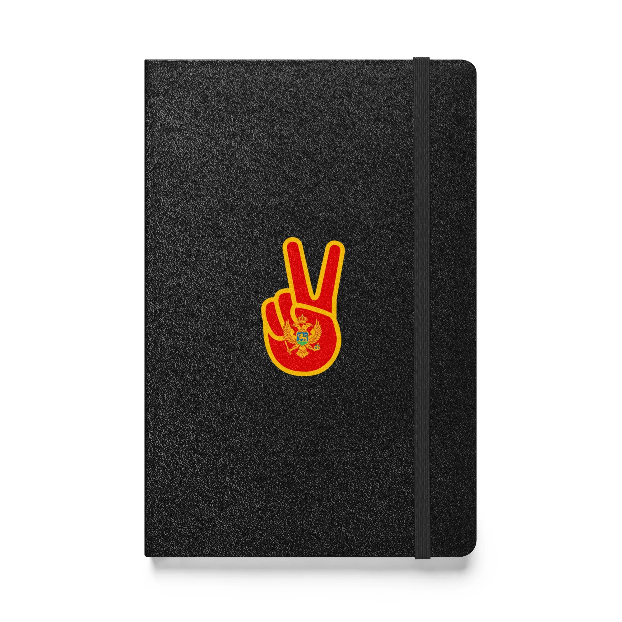 Montenegrin Peace Flag Hardcover Notebook