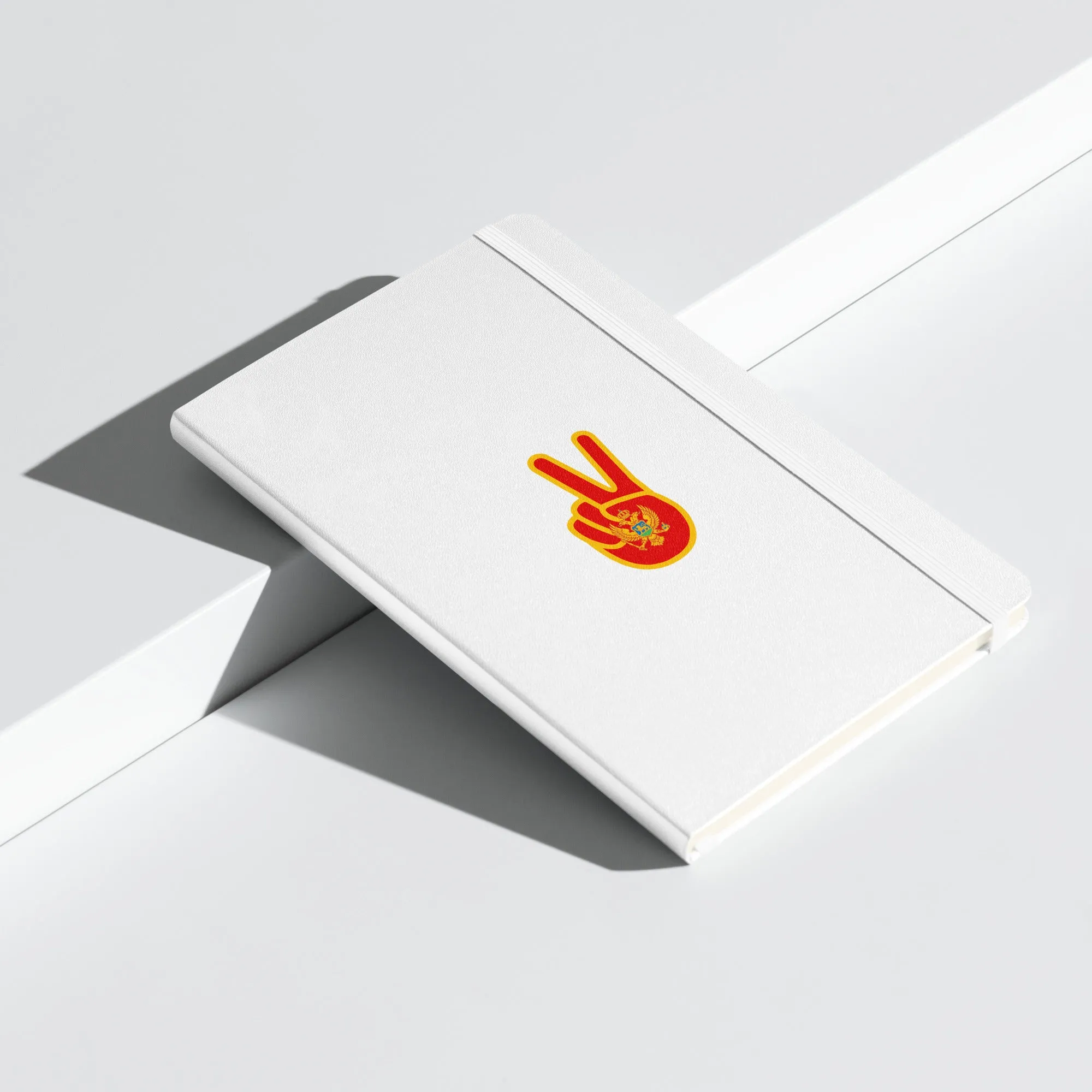 Montenegrin Peace Flag Hardcover Notebook