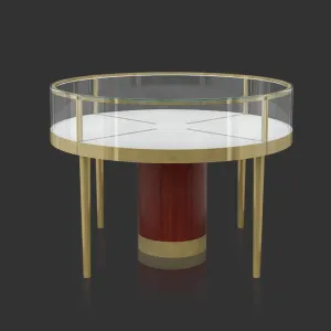 MT19 Metal Central Island Display Counter