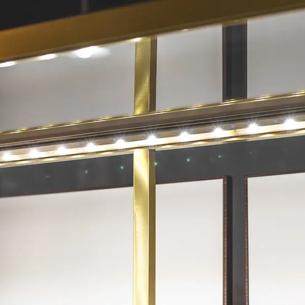MT32 Jewellery Metal Display Counter Showcase