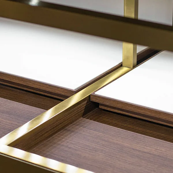 MT32 Jewellery Metal Display Counter Showcase
