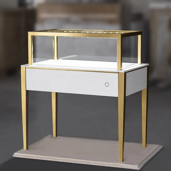 MT37 Jewellery Display Glass Counter Showcase Lighted