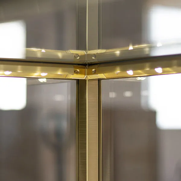 MT37 Jewellery Display Glass Counter Showcase Lighted