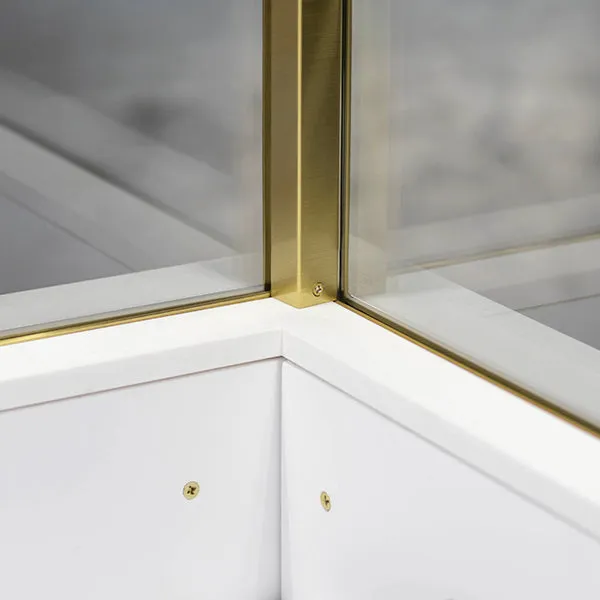 MT37 Jewellery Display Glass Counter Showcase Lighted
