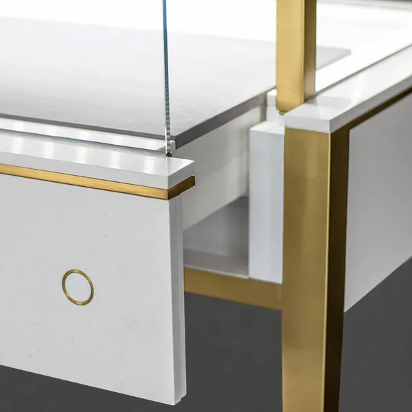 MT37 Jewellery Display Glass Counter Showcase Lighted
