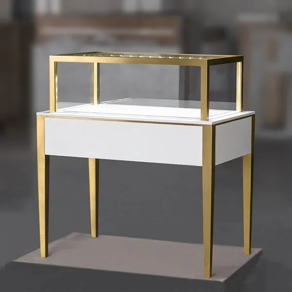 MT37 Jewellery Display Glass Counter Showcase Lighted