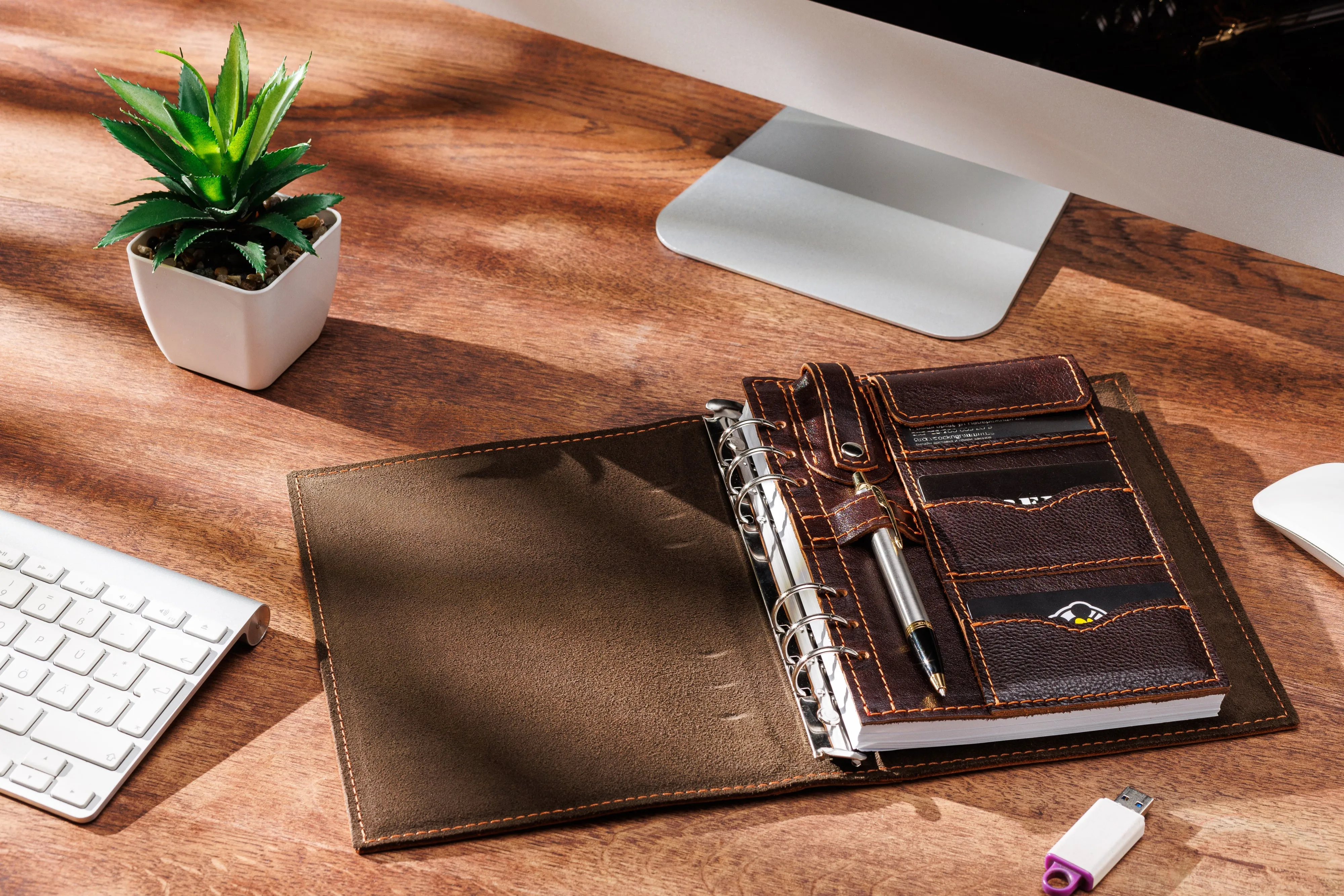 Mureli Premium Journal in Rich Dark Brown – Crafted to Endure