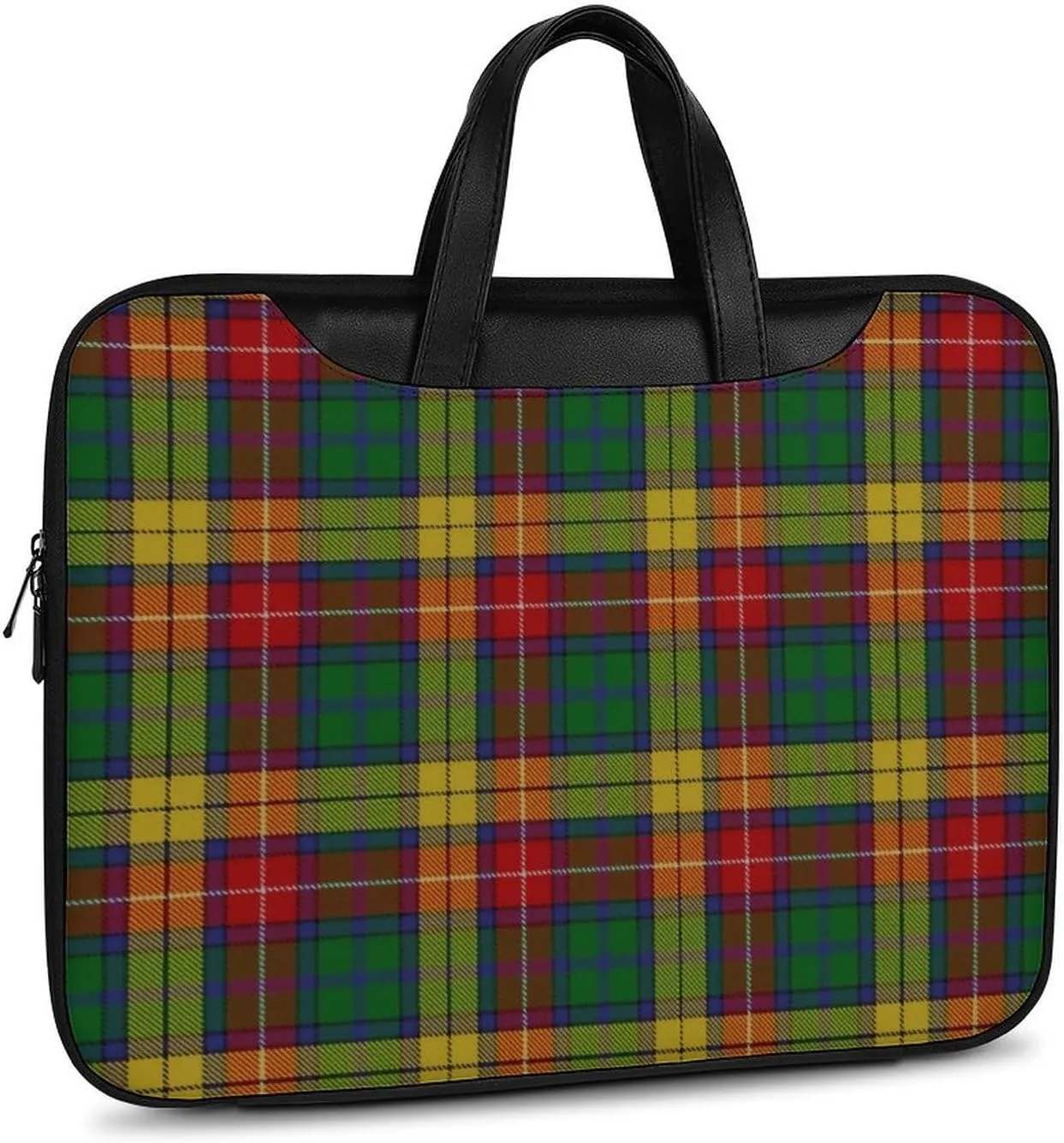 Murray Tartan Handheld Single Shoulder Crossbody Laptop Bag Unisex