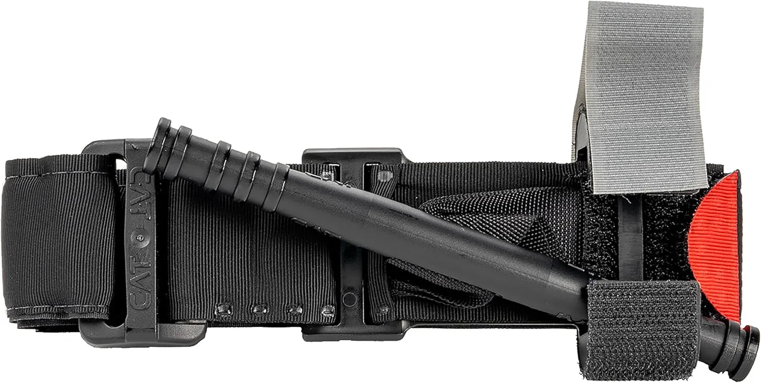North American Rescue C-A-T Combat Application Tourniquet (Black) NAR Genuine Gen 7 CAT Gray Time-Stamped Military Issued (30-0001)