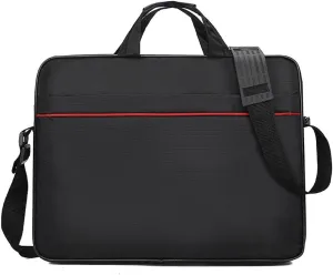 Notebook Handbag Unisex Briefcase Business Commuting Shoulder Cross-body Bags
