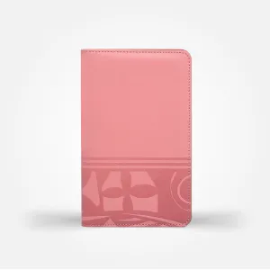 Ode to the Islands Travel Wallet (Blush/Brown)