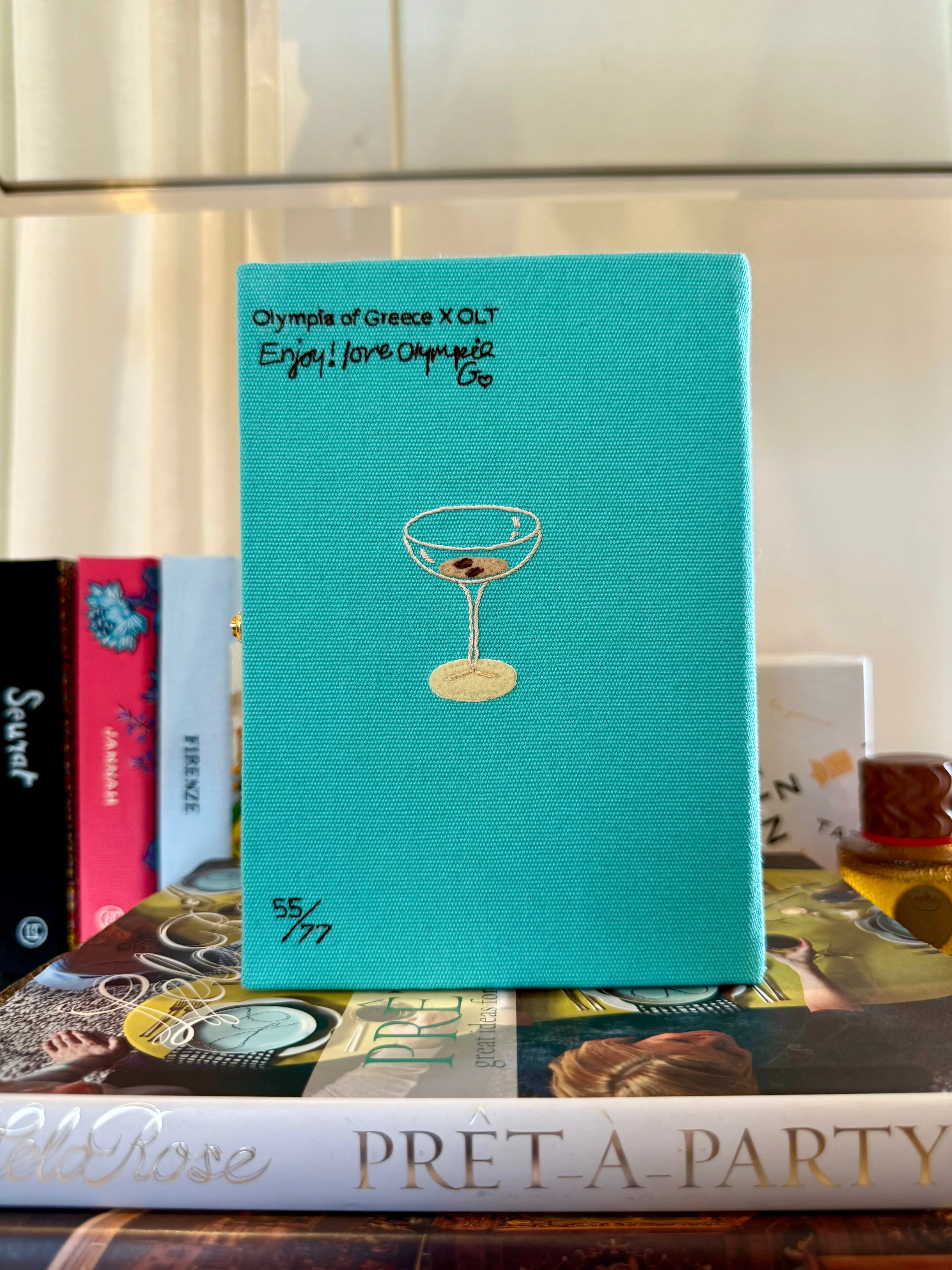 OLYMPIA LE TAN | ESPRESSO MARTINI BOOK CLUTCH