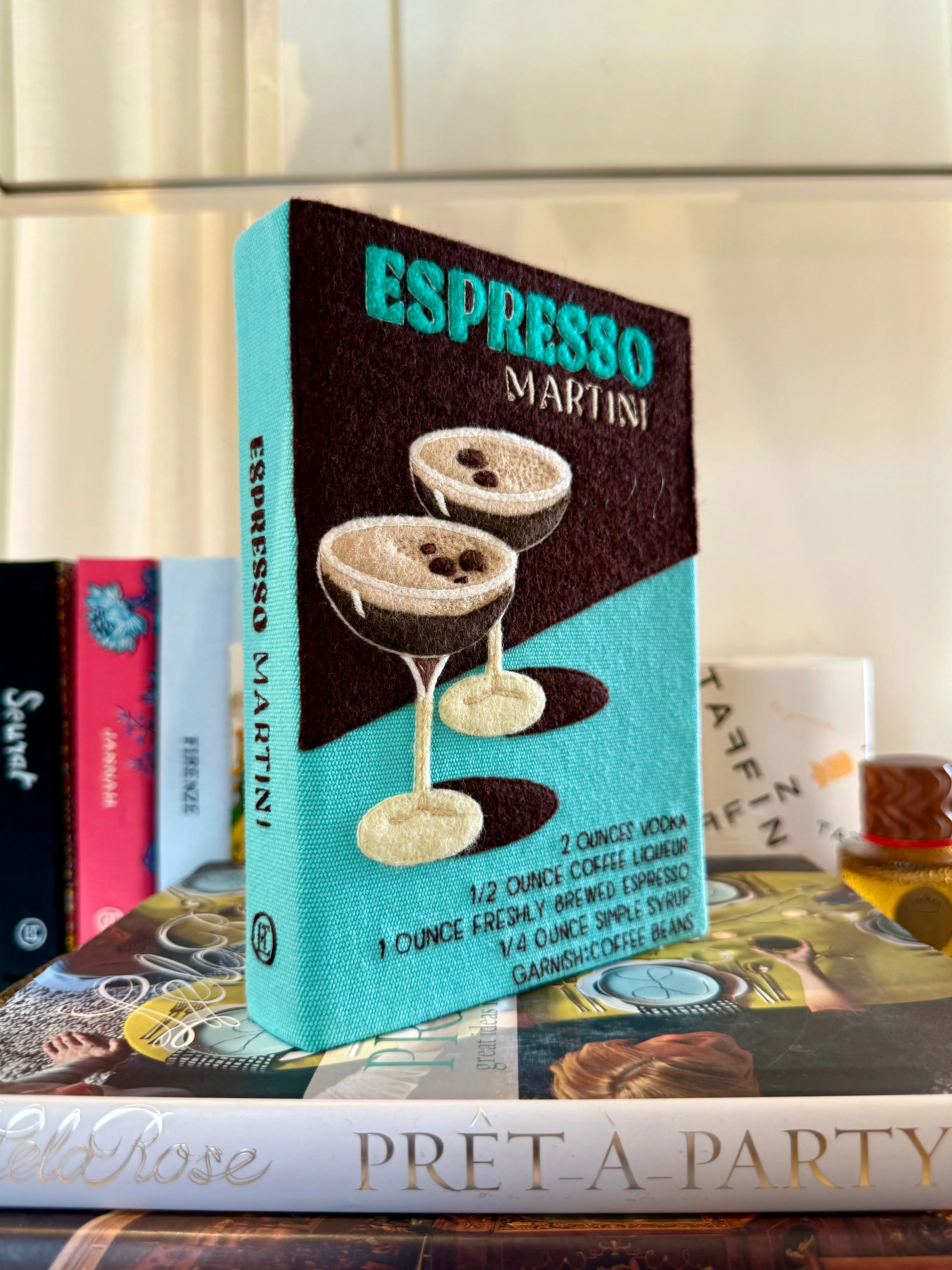 OLYMPIA LE TAN | ESPRESSO MARTINI BOOK CLUTCH