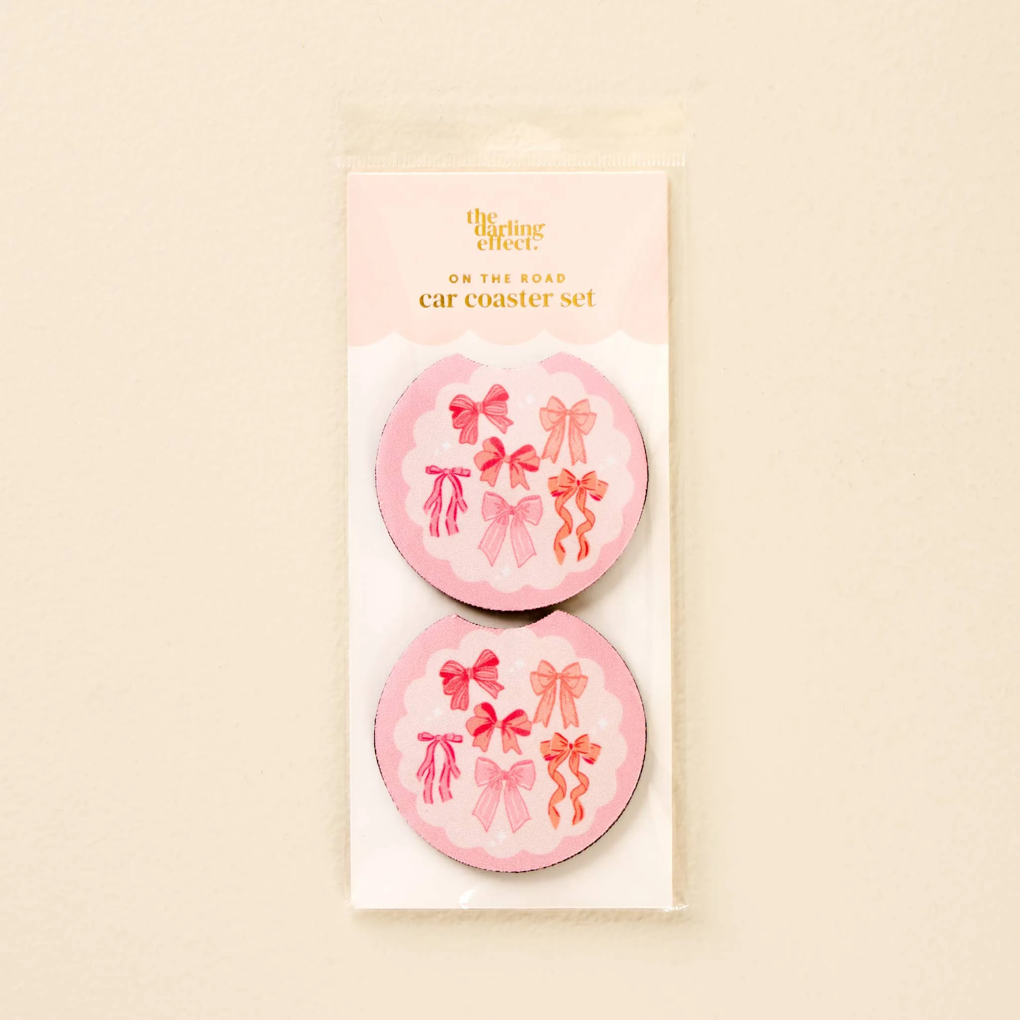 On the Road Car Coaster Set-Blushing Bows