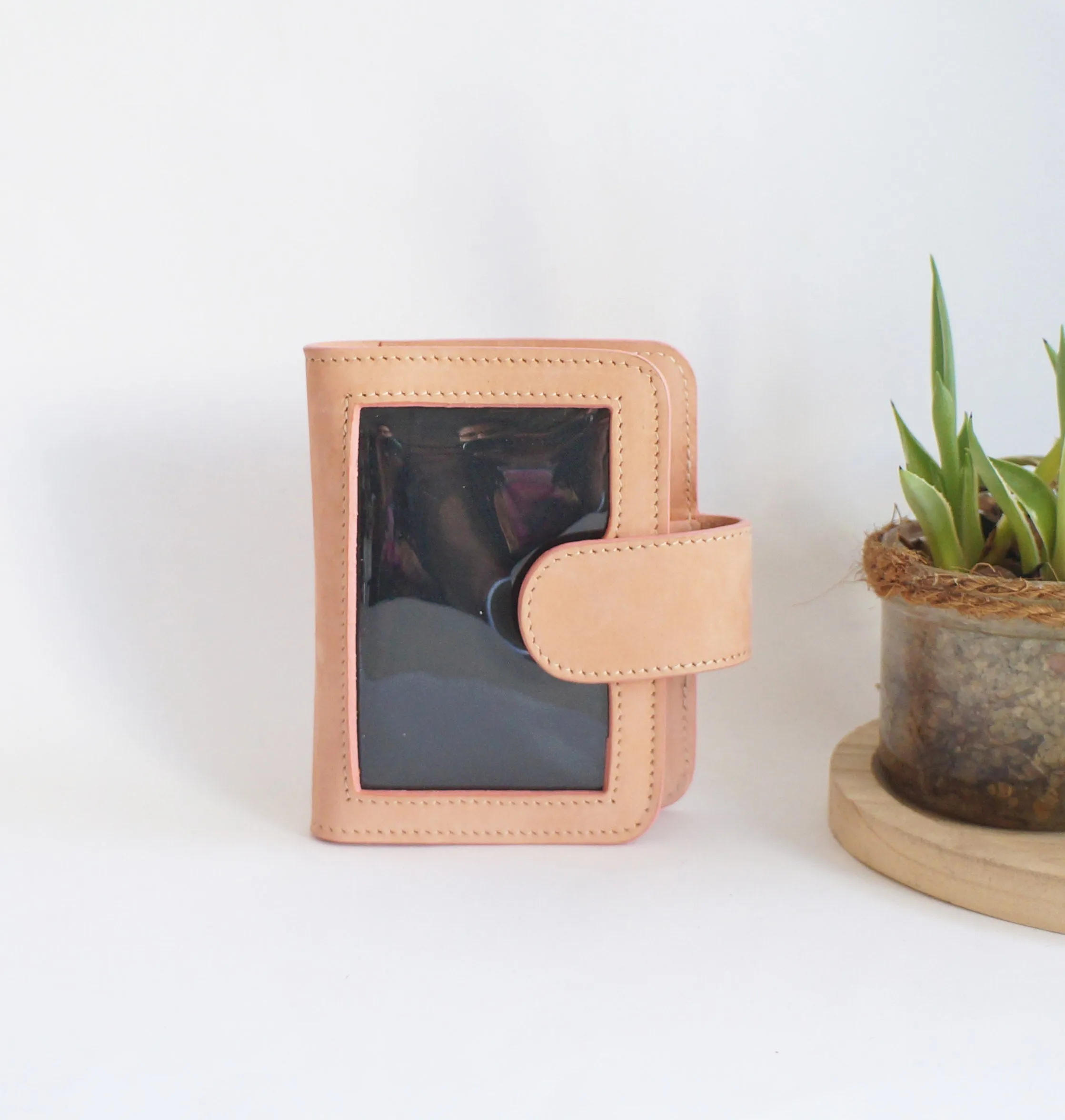 Passport Journal Cover - Velvet Peachy Pink