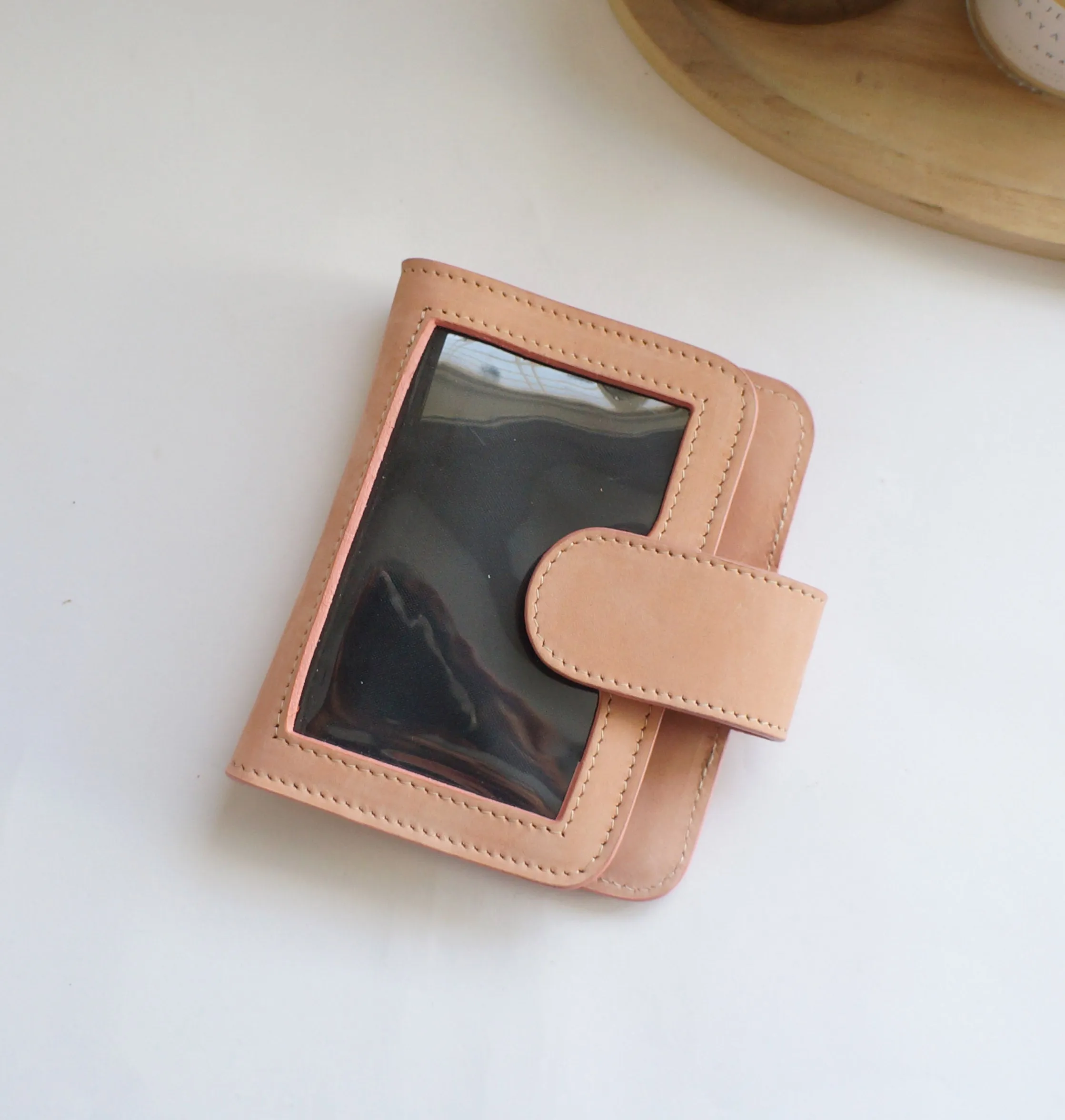Passport Journal Cover - Velvet Peachy Pink