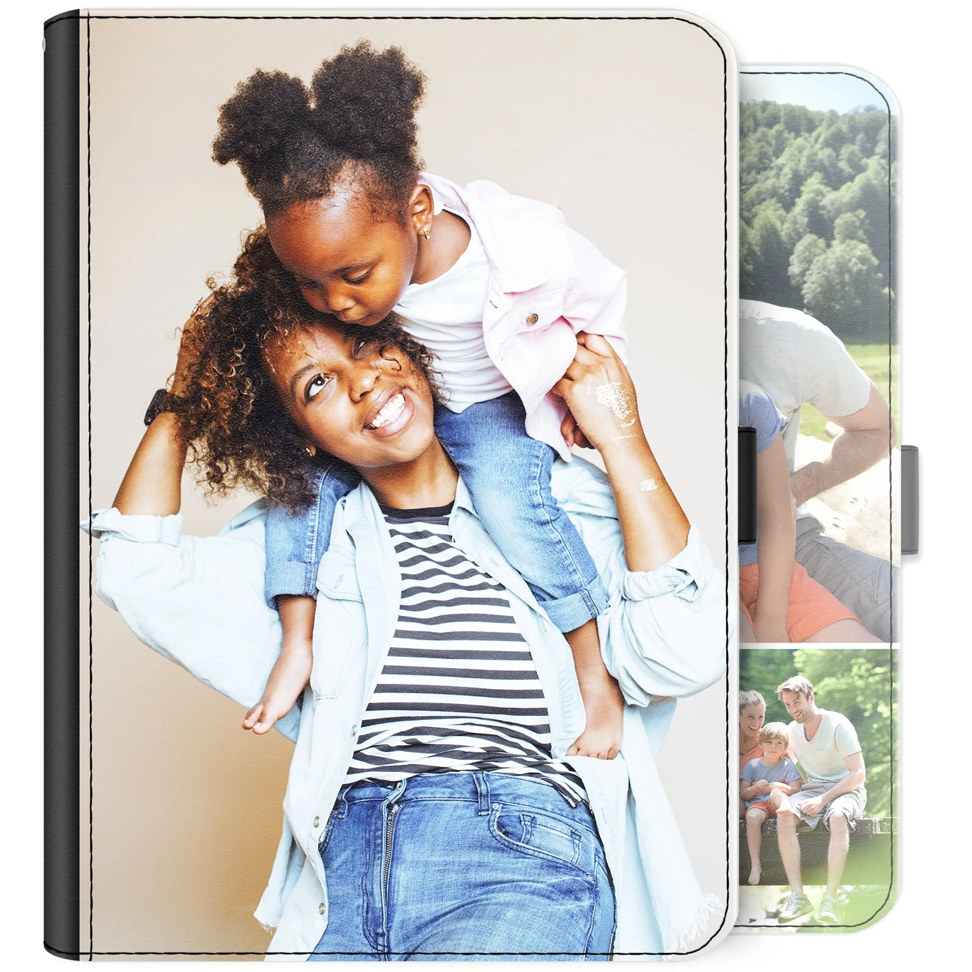 Personalised Blu Life Universal Leather Tablet Case