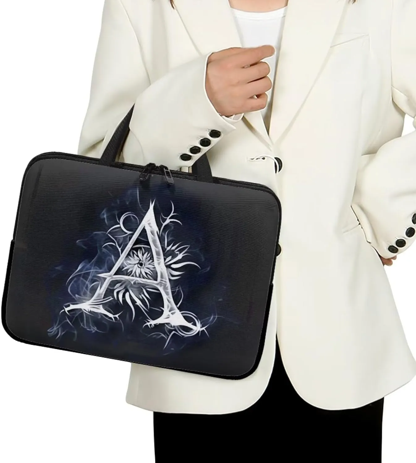 Personalized Laptop Bag 15.6In,17inch Laptop Messenger Bag Laptop Tote Bag with Laptop Compartment