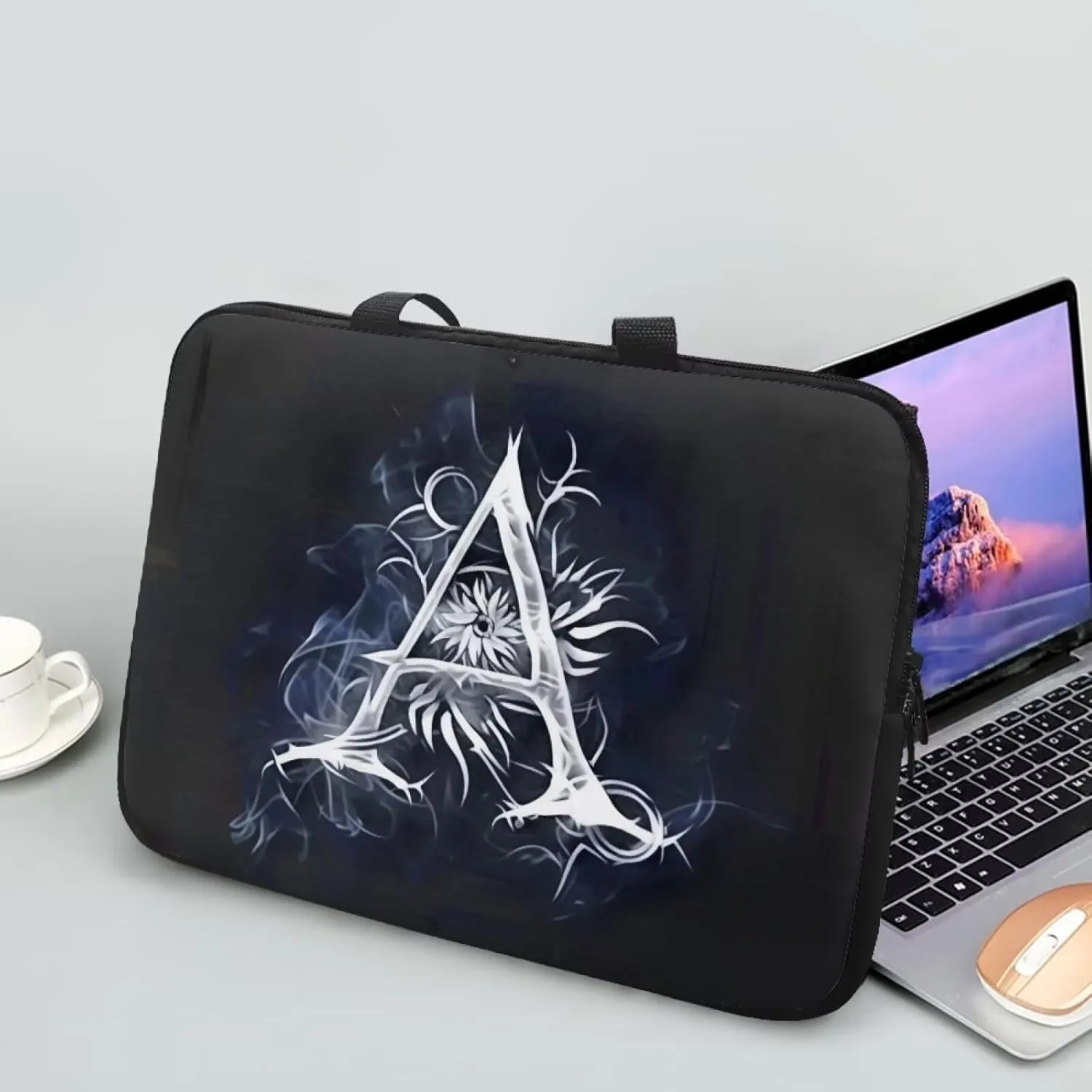 Personalized Laptop Bag 15.6In,17inch Laptop Messenger Bag Laptop Tote Bag with Laptop Compartment