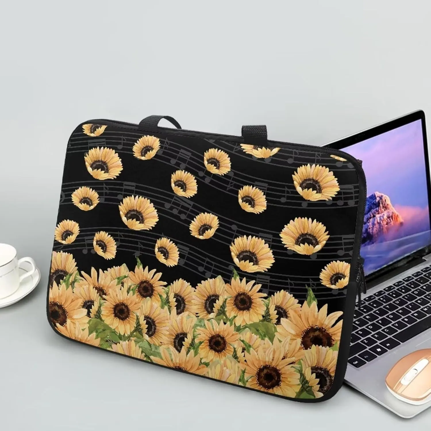 Personalized Laptop Case 15.6In Computer Bag,17inch Messenger Bag Briefcase Tote Bag with Laptop Compartment