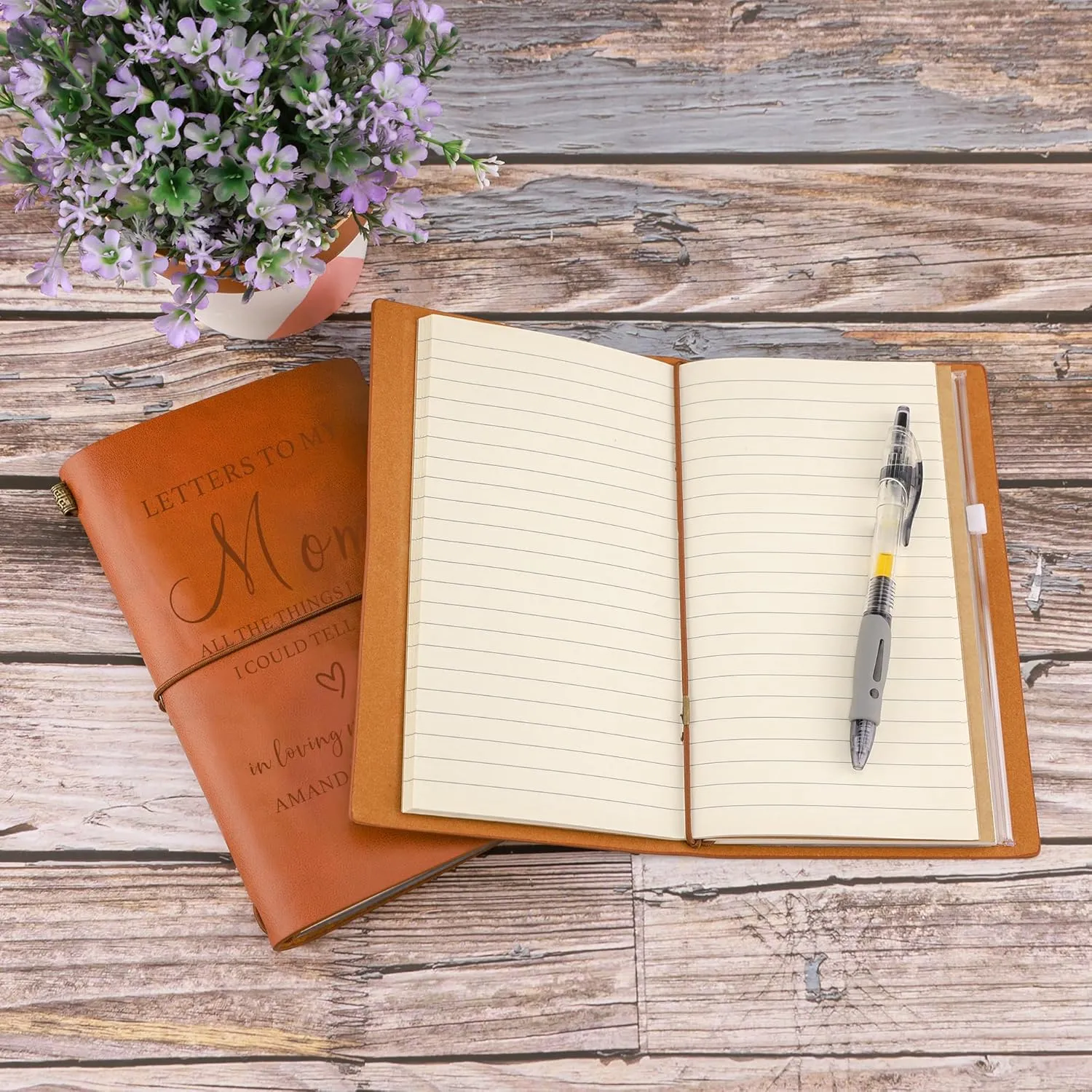Personalized Sympathy Gift for Loss of Loved One, Letters to My Mom Memorial Journal, Memorial Grief Journal for Loss of Mother, Dad, Son, Daughetr, Grandma, grandpa, Friend Bereaved Notebook