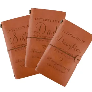 Personalized Sympathy Gift for Loss of Loved One, Letters to My Mom Memorial Journal, Memorial Grief Journal for Loss of Mother, Dad, Son, Daughetr, Grandma, grandpa, Friend Bereaved Notebook