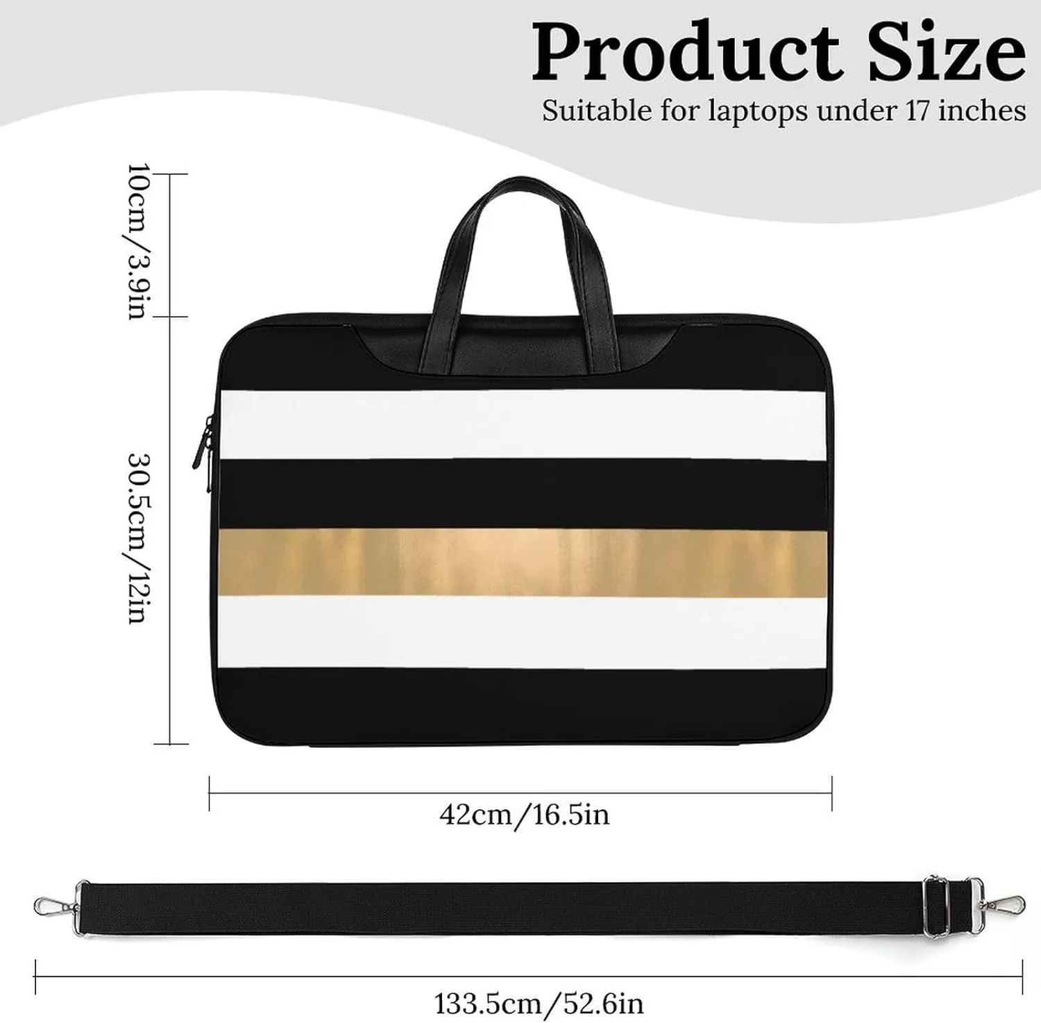 Pink Black Gray Argyle Handheld Single Shoulder Crossbody Laptop Bag Unisex