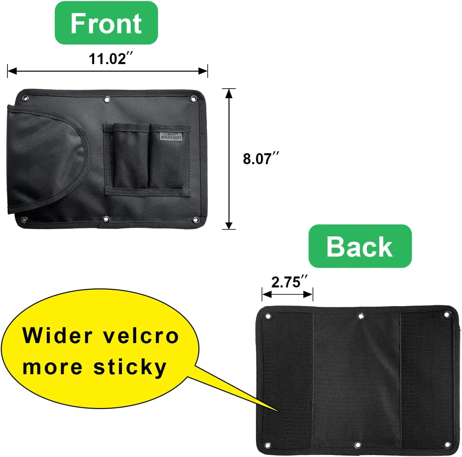 Pistol Holder Magazine Pouch for Gun Safe Organizer,Reinforced Pistol Holster Magazine Holders Combination for Gun Cabinet Gun Safe Accessories Storage