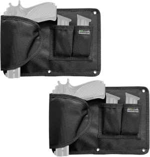 Pistol Holder Magazine Pouch for Gun Safe Organizer,Reinforced Pistol Holster Magazine Holders Combination for Gun Cabinet Gun Safe Accessories Storage