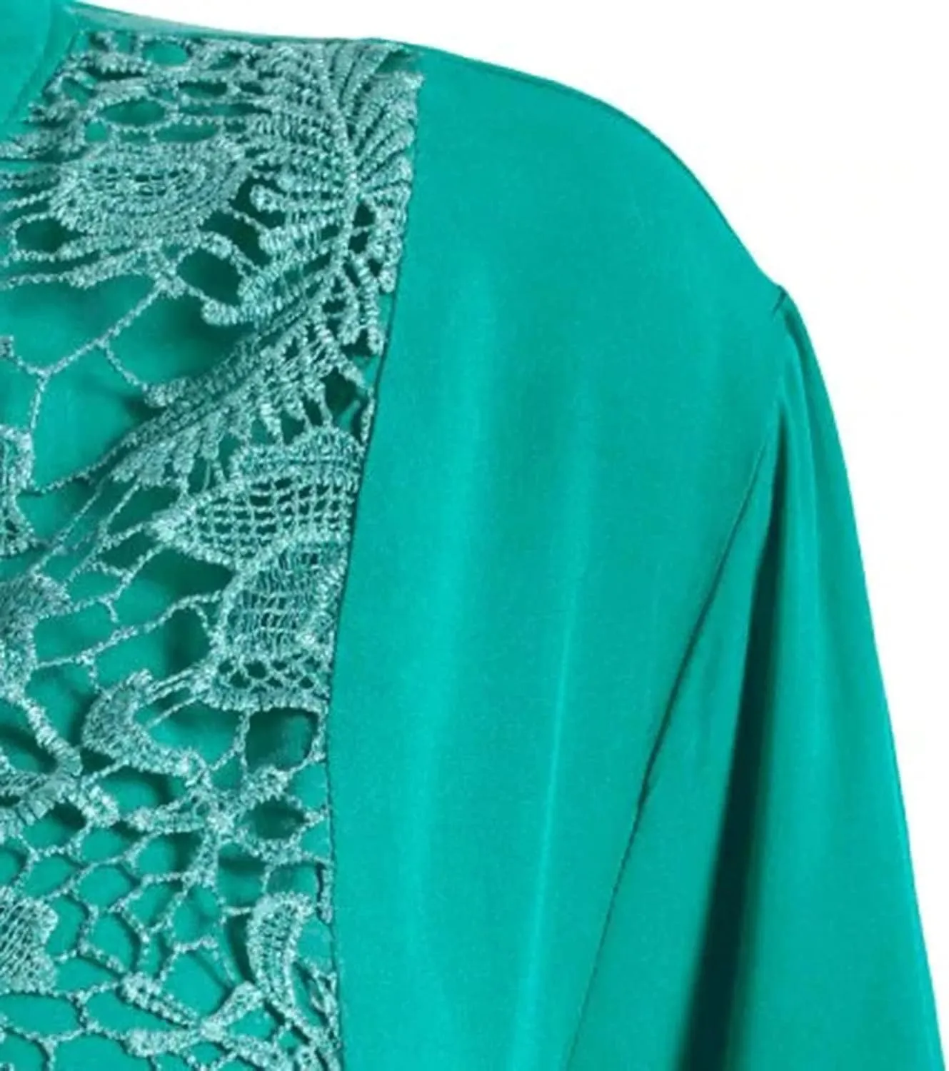 Plus Size Tops for Women Dressy Long Sleeve Mexican Embroidered Causal Shirts Fashion V Neck Button Down Fall Blouses
