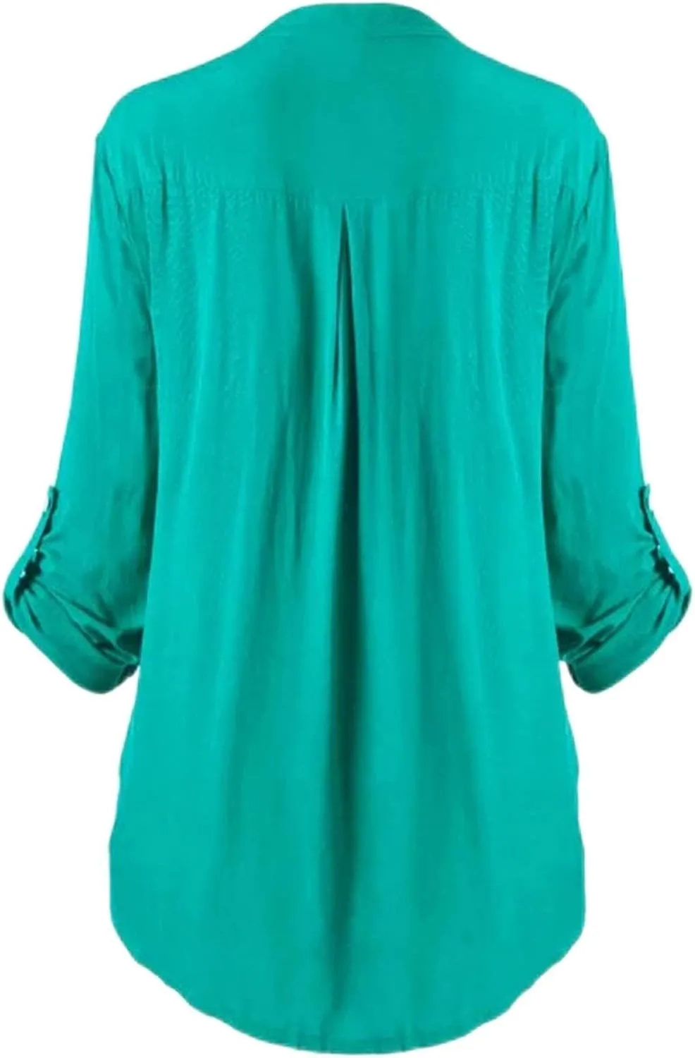 Plus Size Tops for Women Dressy Long Sleeve Mexican Embroidered Causal Shirts Fashion V Neck Button Down Fall Blouses