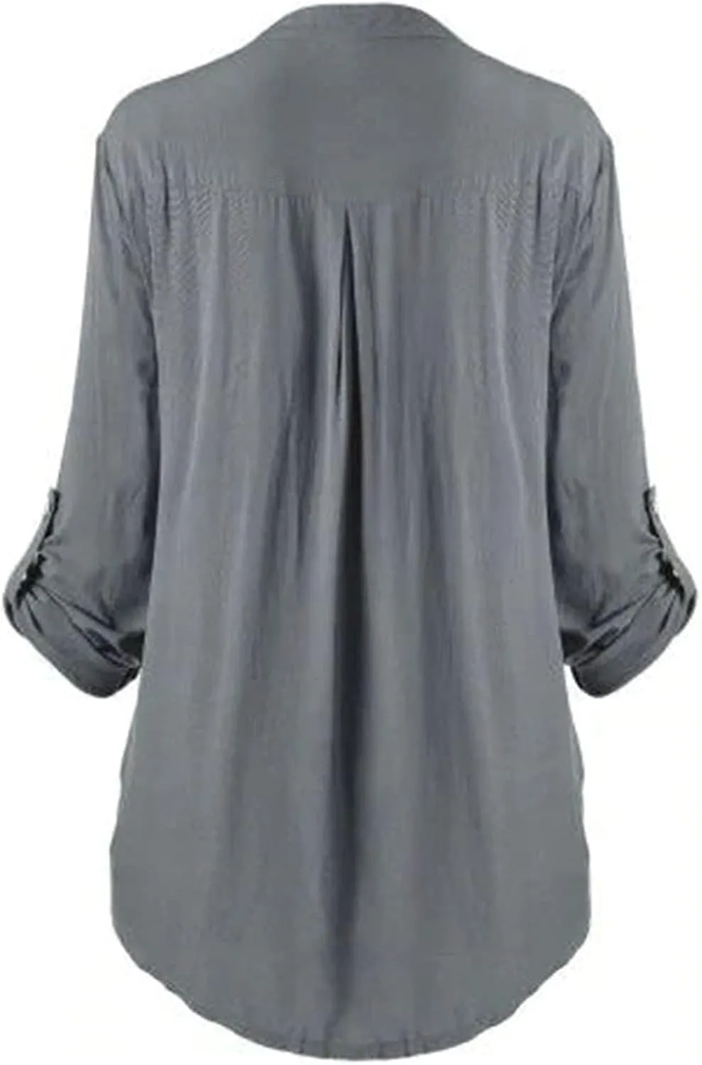 Plus Size Tops for Women Dressy Long Sleeve Mexican Embroidered Causal Shirts Fashion V Neck Button Down Fall Blouses
