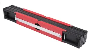 POPETPOP Lightweight Table Portable Table Red Aluminum Alloy