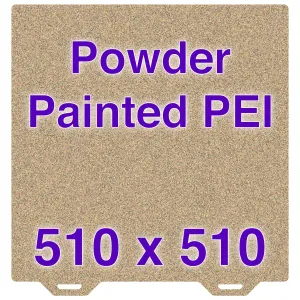 Powder Painted PEI Flexi Plate - 510 x 510  - Creality CR-10 S5