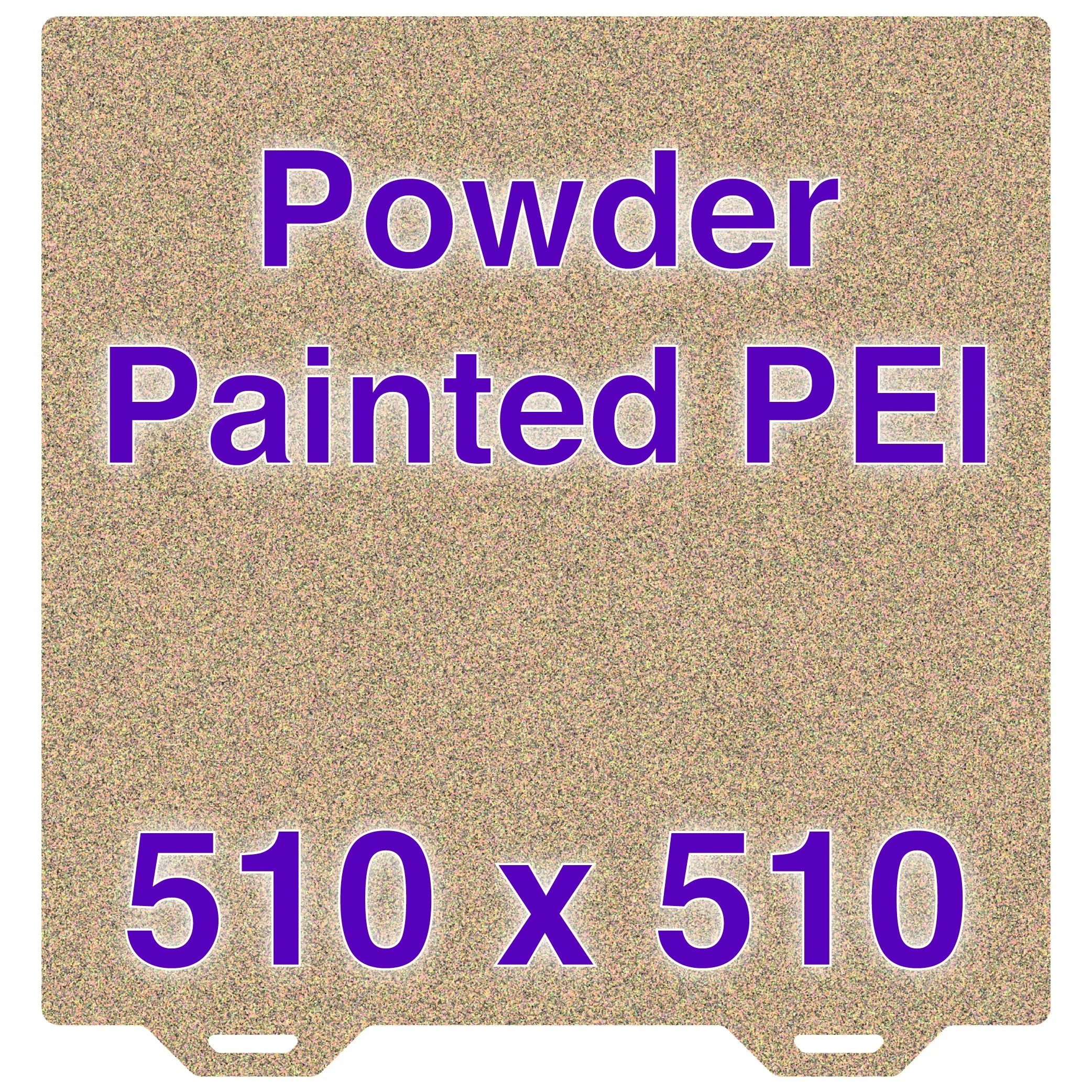 Powder Painted PEI Flexi Plate - 510 x 510  - Creality CR-10 S5