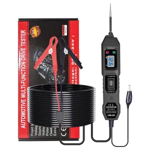 Power Circuit Probe Tester,6-24V DC Circuit Tester Automotive,Test Light,Fuse & Voltage Tester,Automotive Short Circuit Breake Finder Electrical Tools (Black)