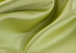 Prada Couture Pale Kiwi Silk Duchess Satin (Made in Italy)