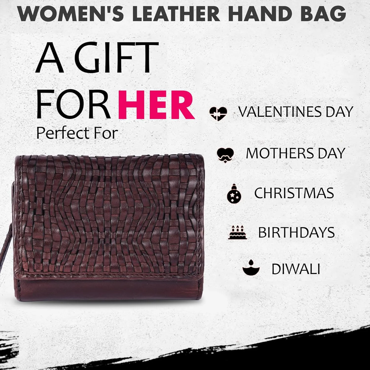 Premium Genuine Leather Women's Wallet: RFID Blocking, Multiple Card Slots, Zipper Pocket - Stylish & Durable - Perfect for Everyday Use (VL-408-Brown)
