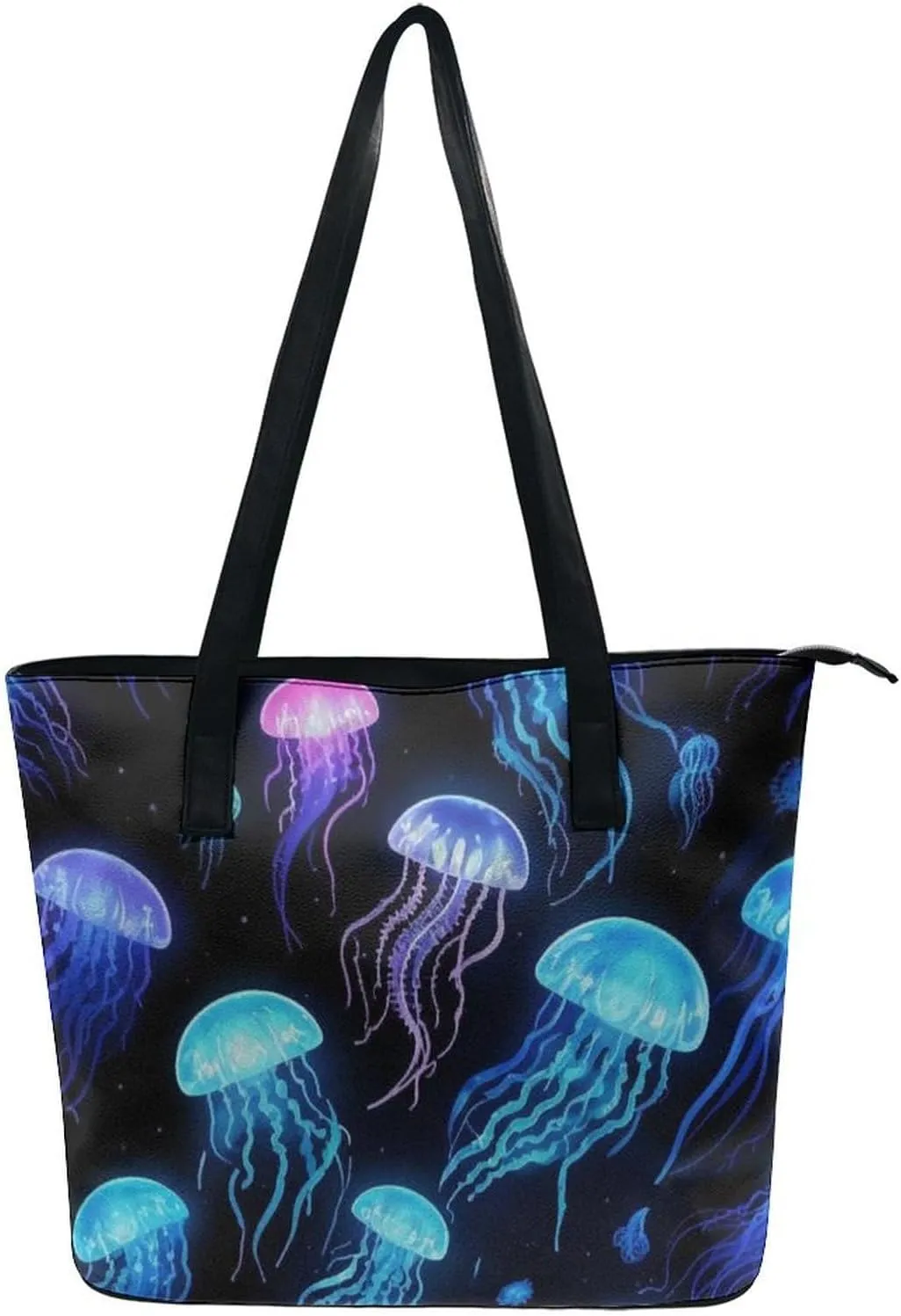 PU Leather Shoulder Bag for Women Beach Tote Bag Aesthetic Tote Bag Hippie Bag Clutch Bag