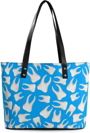 PU Leather Shoulder Bag for Women Beach Tote Bag Aesthetic Tote Bag Hippie Bag Clutch Bag