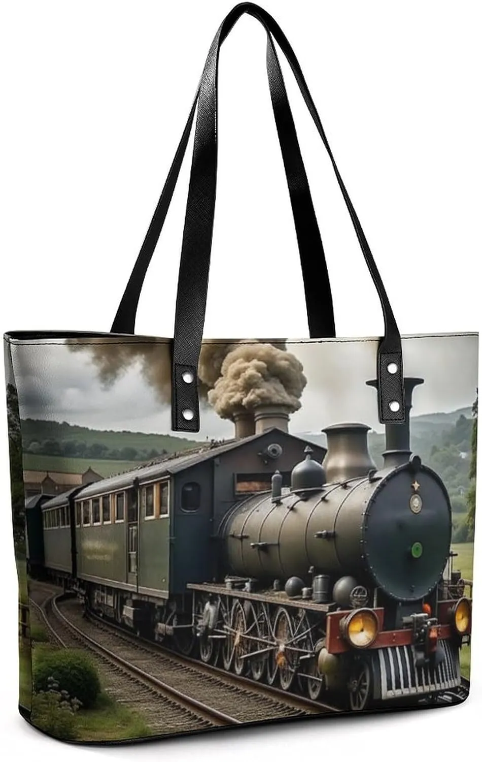 PU Leather Shoulder Bag for Women Beach Tote Bag Aesthetic Tote Bag Hippie Bag Clutch Bag