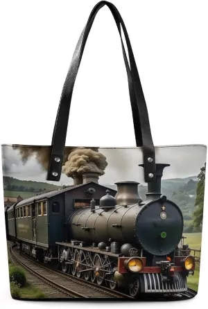 PU Leather Shoulder Bag for Women Beach Tote Bag Aesthetic Tote Bag Hippie Bag Clutch Bag