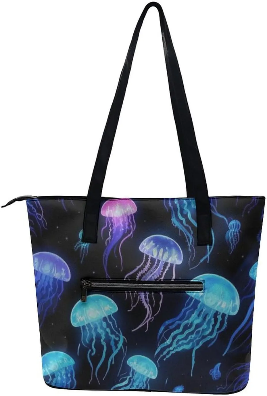 PU Leather Shoulder Bag for Women Beach Tote Bag Aesthetic Tote Bag Hippie Bag Clutch Bag