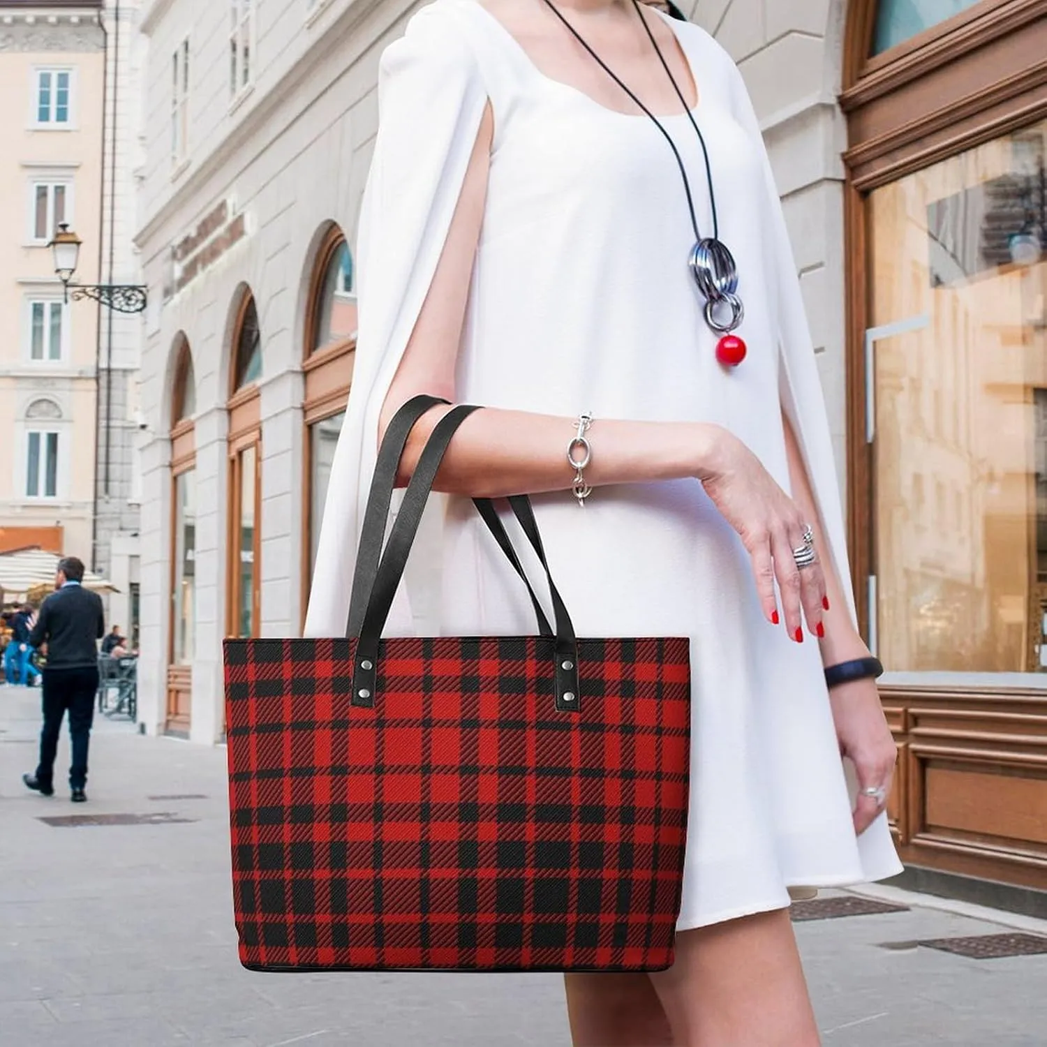 PU Leather Shoulder Bag for Women Beach Tote Bag Aesthetic Tote Bag Hippie Bag Clutch Bag