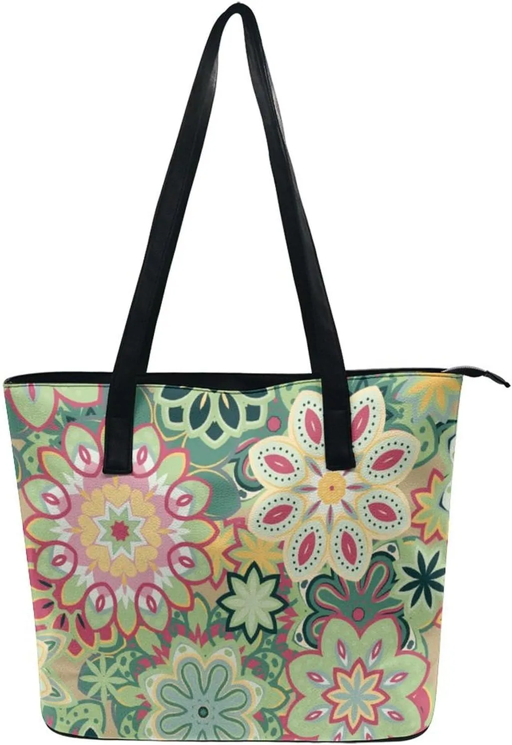 PU Leather Shoulder Bag for Women Beach Tote Bag Aesthetic Tote Bag Hippie Bag Clutch Bag