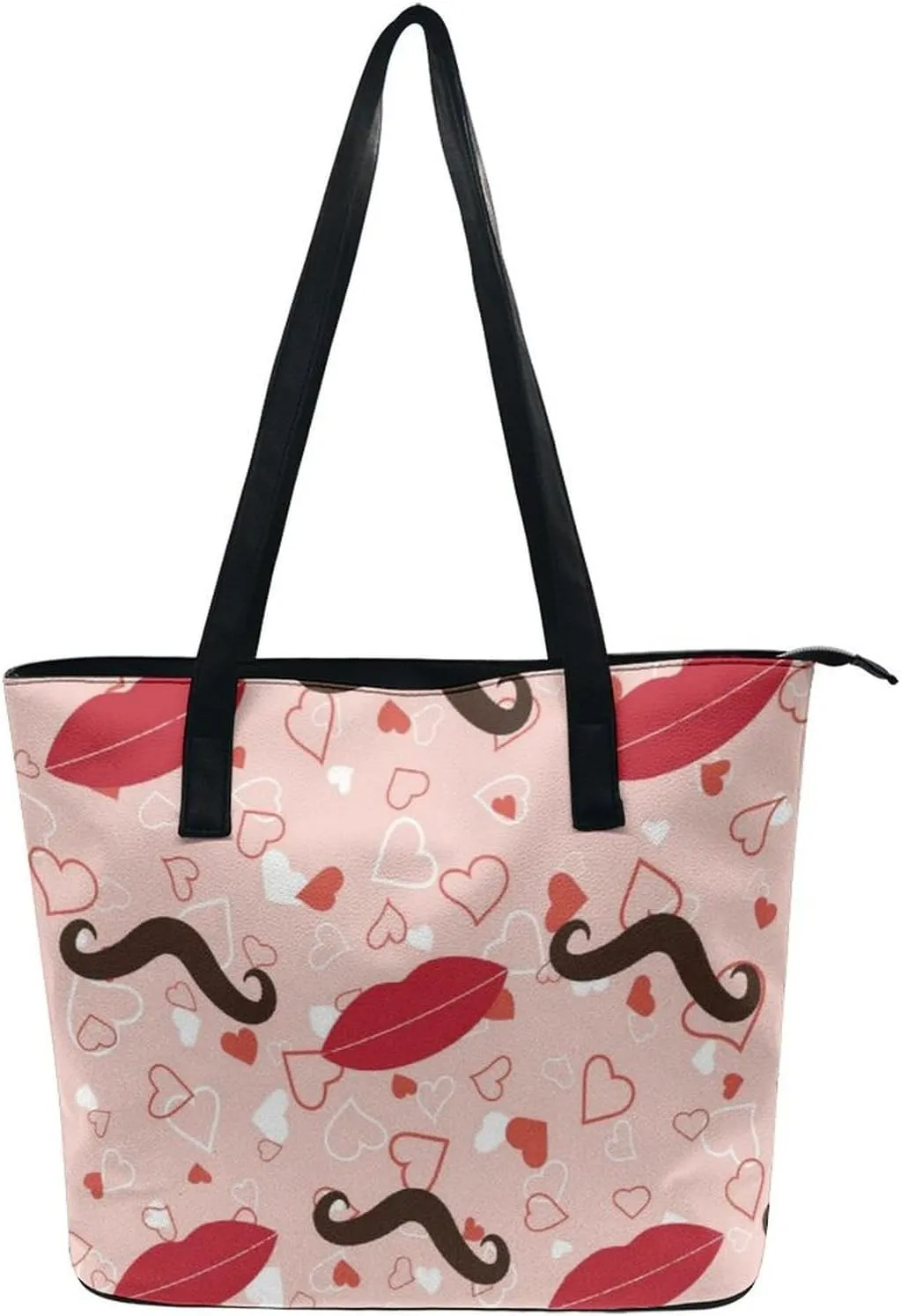 PU Leather Shoulder Bag for Women Casual Tote Handbag Large Shoulder Bag Work Fashion Women Purse Shopping Bag