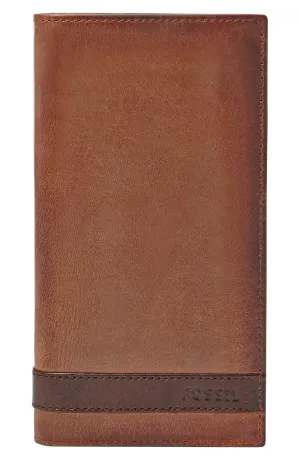 'Quinn' Leather Executive Checkbook Wallet